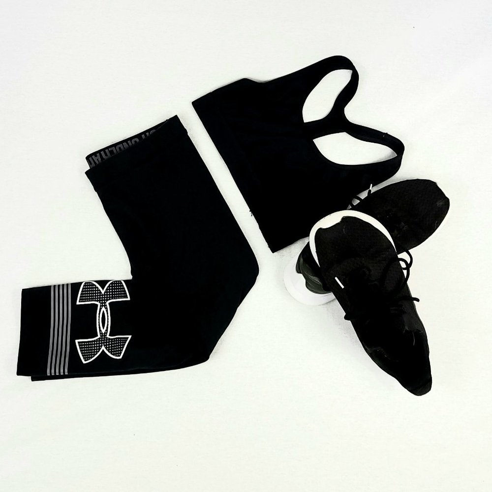 Under Armour Crop Legging with logo M